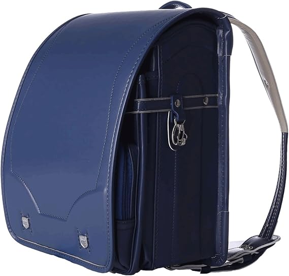 Backpack Japanese School Bags For Girls Boys, Ransel Randoseru Large Capacity Pu Waterproof Lightweight Bookbag With Automatic Lock
