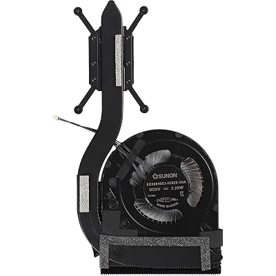 CPU Cooling Fan Heatsink Replacement Lenovo ThinkPad X390 X395 X13 2020 Models, EG50040S1-1C020-S9A 5H40W36666 5H40W36667 01AW746 01AW747 01AW748 DC5V Fan