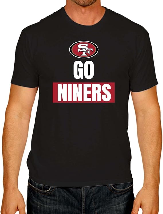 NFL Team Slogan T-Shirt - Unisex - Men Women | Officially licensed NFL fan tee - tagless - 50/50 ringspun cotton-polyester blend - short sleeve - printed in USA