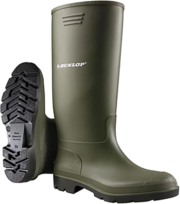 DUNLOP Unisex Wellingtons Boots Ladies Women Mens Wellies Fully Waterproof Snow Rain Muck Outdoor Mud Shoes Welly