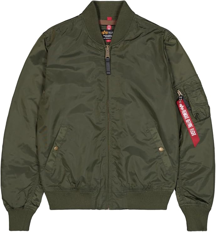 ALPHA INDUSTRIES Men's Ma-1 Tt Camouflage Bomber Jacket
