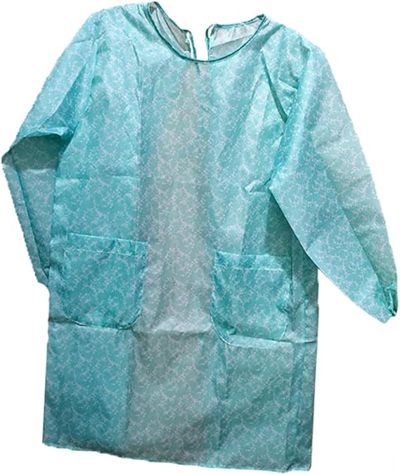 1pc Adult Apron Sleeves Waterproof Smock for Women Polyester Cooking Apron Home Accessories