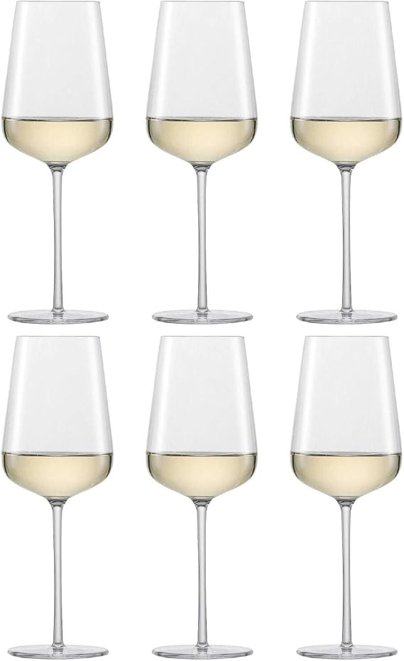 Schott Zwiesel Verbelle Riesling - 406ml 14oz (Box 6) | Commercial catering crystal build offers 14oz capacity, safe for frequent industrial dishwasher use in busy bars.
