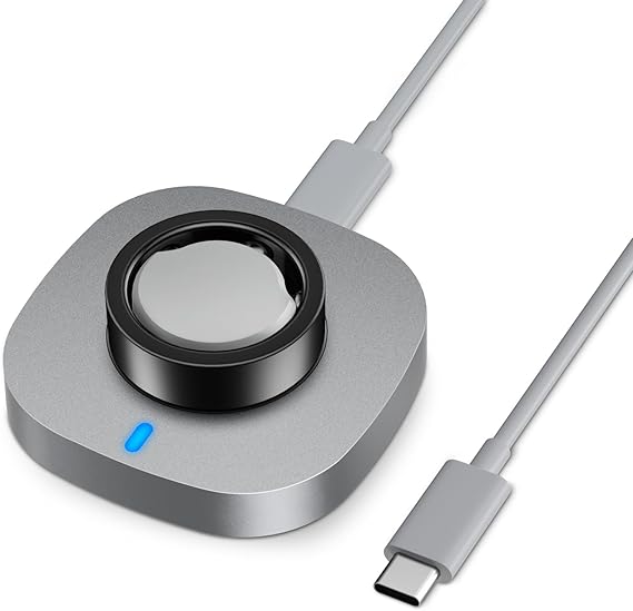 Oura Ring Gen 3 Size 11 Charger, Fast Charging Dock with USB-C Cable | USB-Cケーブル付き高速充電ドック Aura-Ring 3 アクセサリー