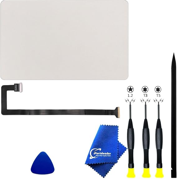 A3114 Trackpad Replacement for MacBook Air (Retina,15-inch,M3,2024) Force Touch Touchpad with Cable 661-40272 821-05168-A EMC 8612 (Starlight)