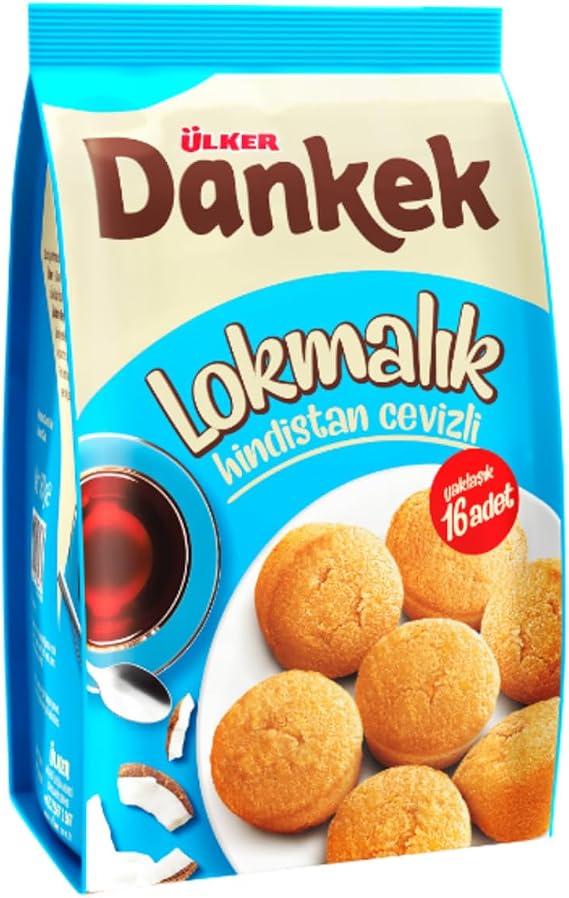 Ülker Dankek Lokmalık Hindistan Cevizli 160Gx10 x Adet