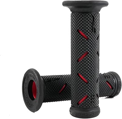 Motorcycle Universal Handle Bar Grips Compatible with Z250 Z300 Z400 Z650 Z800 Z900 Z1000 Z1000R Z1000SX ZH2 ER6N ER6F