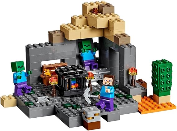 LEGO Minecraft The Dungeon 21119 Toy for Ages 8 Year Old +