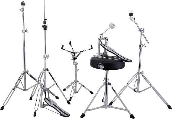Mapex 250 Series Hardware Pack with T400 Throne - Chrome