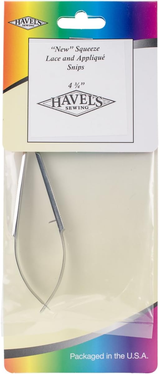 Havel's Snip-Eze Embroidery Snips 4.75"-Rounded Tip