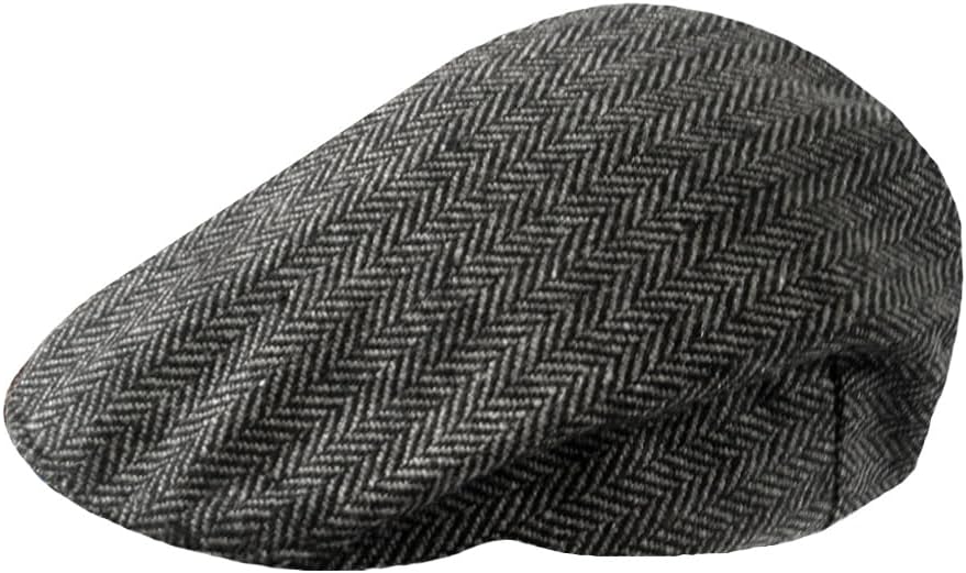 TOSKATOK® Mens Tweed Flat Caps