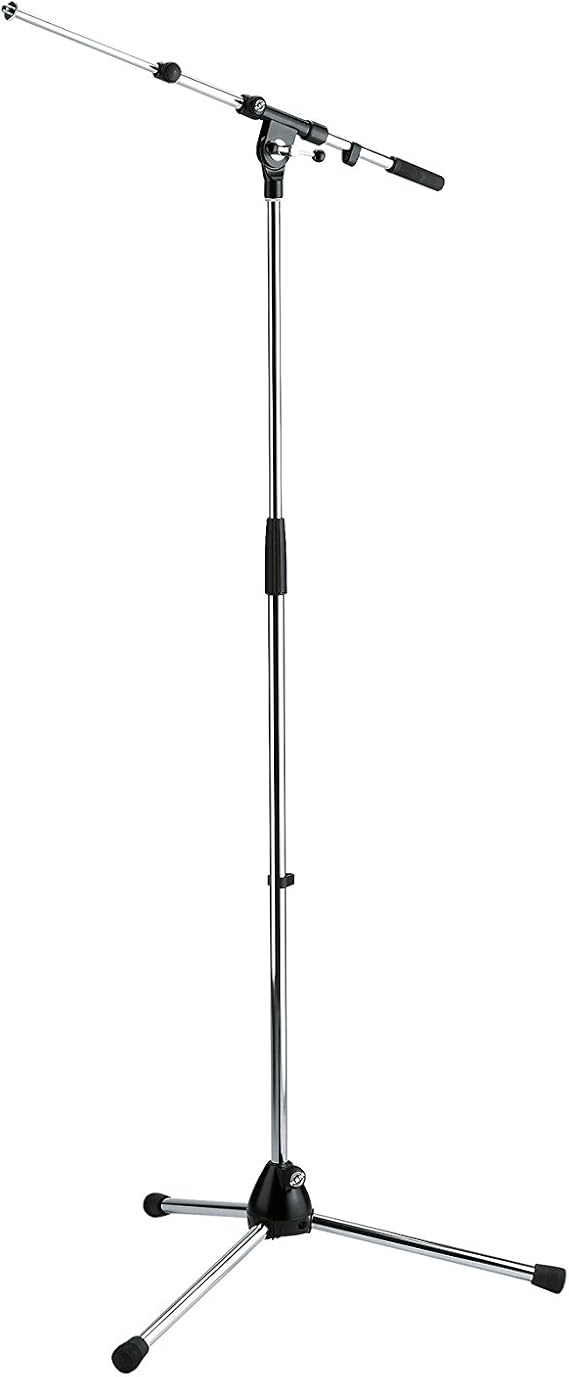 K&M 210/9 Compact Microphone Stand - Chrome