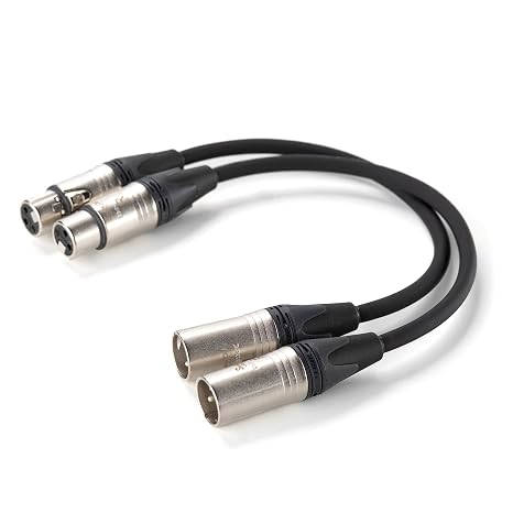 Schiit PYST Pair of 10 inch Short XLR Cables