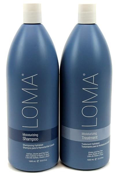 LOMA Moisturizing Shampoo and Moisturizing Treatment (DUO PACK) 33 Ounce (Liter)