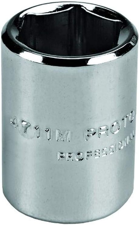 Stanley Proto J4715M 1/4" Drive Socket, 15mm, 6 Point