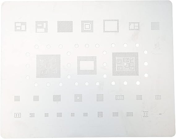 BGA Reballing Stencil Accurate Positioning Fast Tin Planting CPU Reballing Template for S21 S21+ S21 Ultra Series