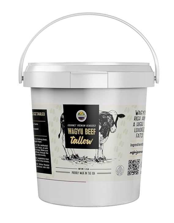 Cornhusker Kitchen Premium Rendered Tub 1.5lbs (Wagyu Beef)
