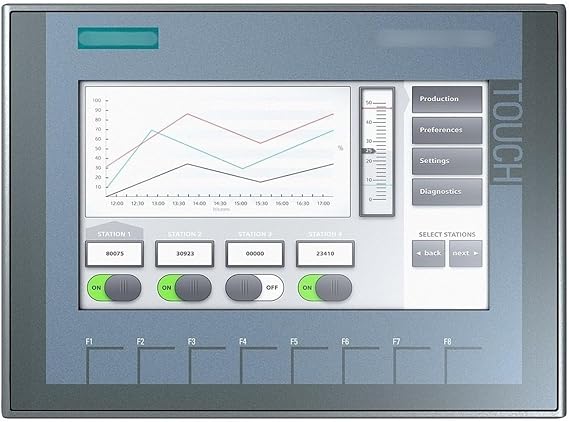 HMI KTP700 Basic Panel 6AV2123-2GB03-0AX0 Human Machine Interface Touch Panel