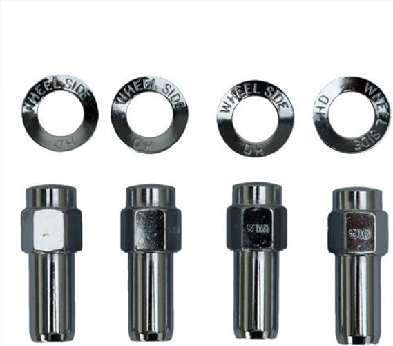 Weld Racing 601-1412 12mm x 1.5RH Closed End Lug Nut Kit, (Pack of 4)