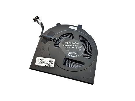 CPU Cooling Fan Processor Cooler for Lenovo ThinkPad E480, E485, E490, E495, E580, E585, E590, E595; NP: EG50050S1-CC10-S9A, ND75C30-18E09, BAPA0706R5H-Y001