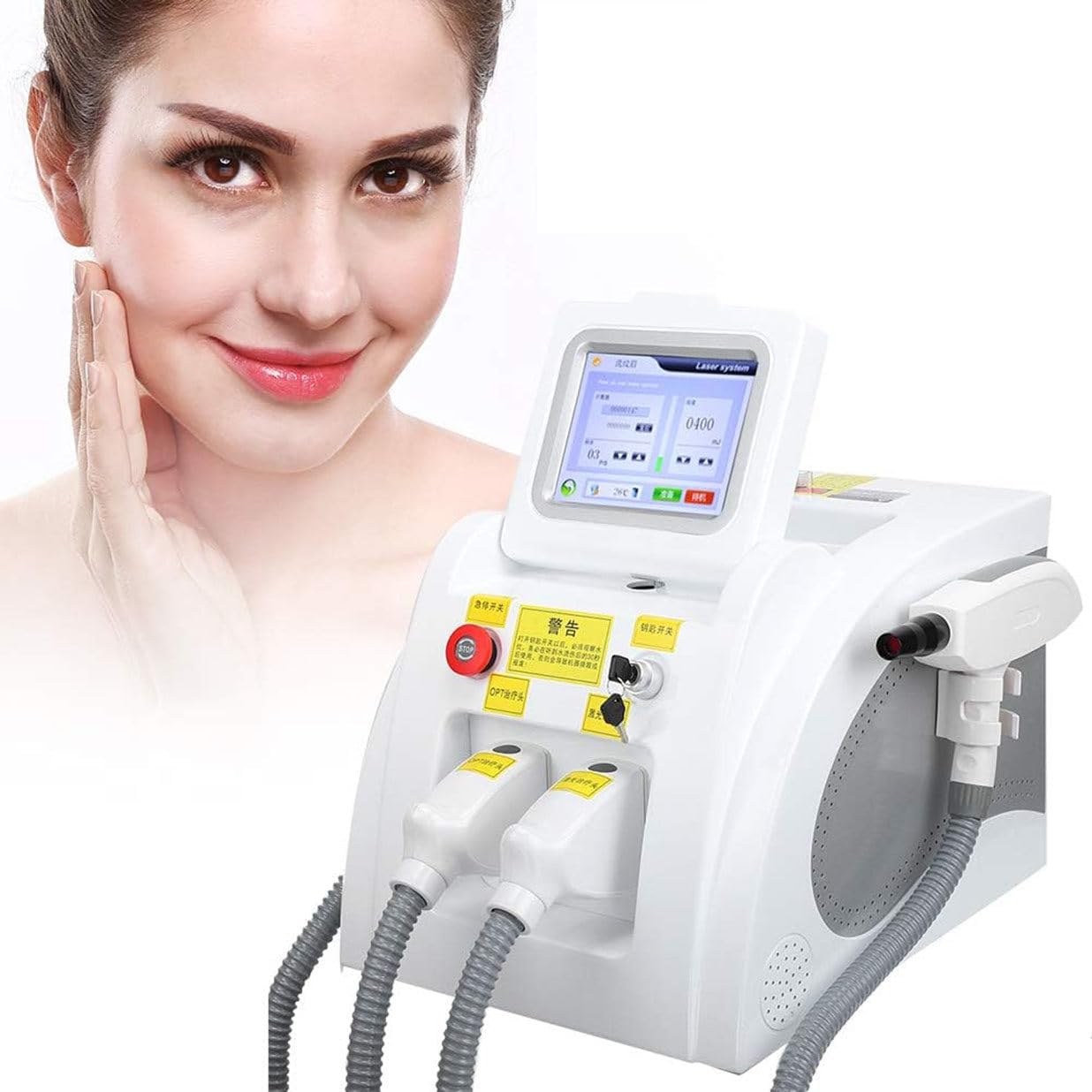 Multifunction Beauty Machine for Skin Spot Tattoo Removal, Red Light Picosecond Scar Tattoo Removal Pen, Spot Removal Beauty Instrument