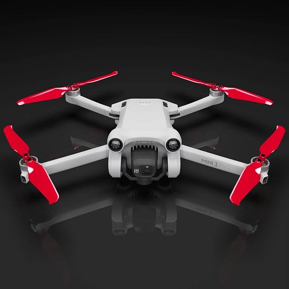 Master Airscrew Bundle - Stealth Propellers for DJI Mini 3 Pro & Mini 4 Pro - Red + Black