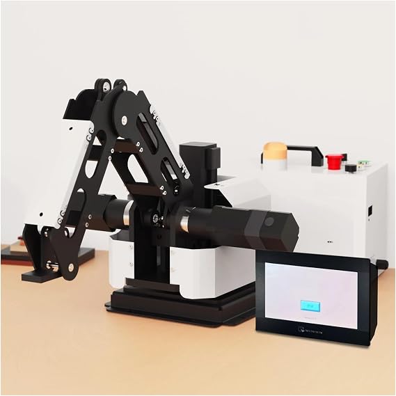 3-Axis 3042 Industrial Robot Arm, Mechanical Arm 1KG Palletizing Handling Loading Unloading Basic High-Precision Version