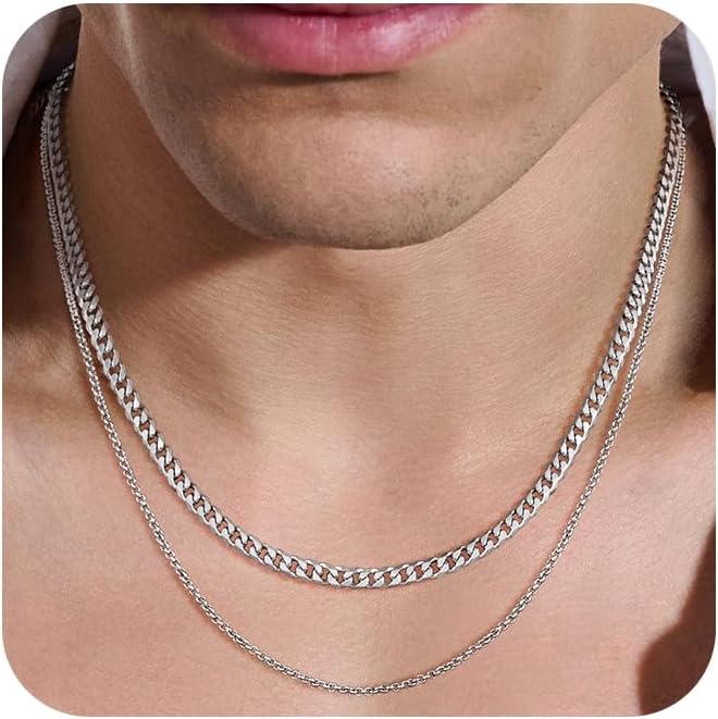 Necklace for Men Gold/Silver