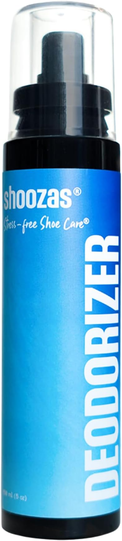 Shoozas Shoe Deodorizer Spray 5 oz - Eliminate Shoe Odor, Shoe Freshener Spray for Smelly Shoes, Made from Natural Ingredients, Safe for all Shoe Types and Materials