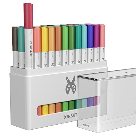 Xinart Pens for Cricut Joy Sublimation Ink Heat Transfer Pen Set 36pcs Marker Pens Compatible with Cricut Joy