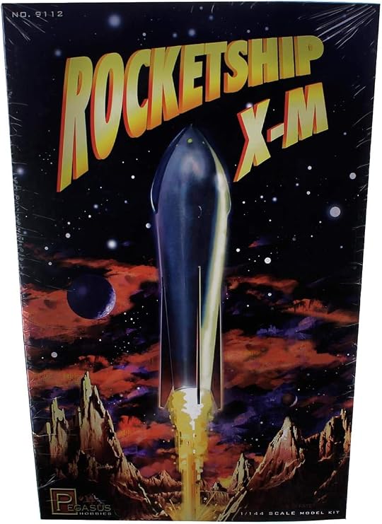 Rocketship X-M 1/144 Plastic Model Kit Pegasus Hobbies