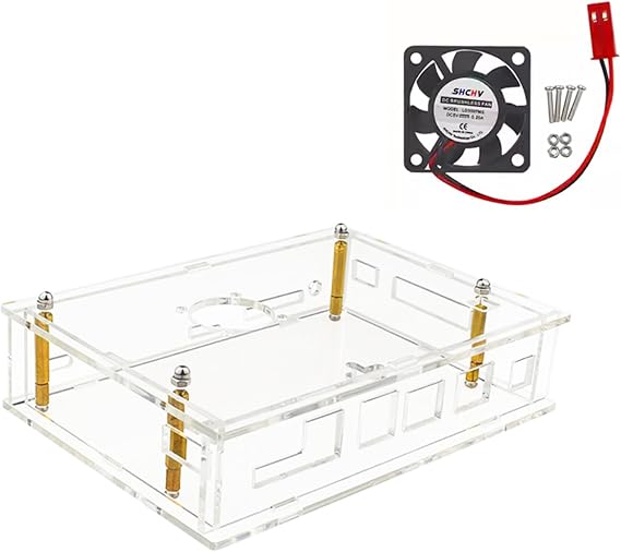 youyeetoo Acrylic Case for Banana Pi BPI-F3 Industrial Grade Development Board