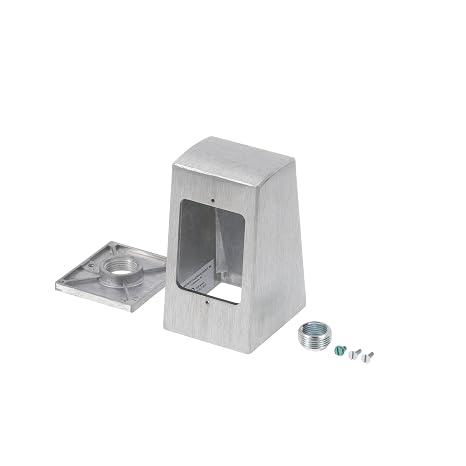 Component Hardware R58-1010 Single Face Pedestal Outlet Box