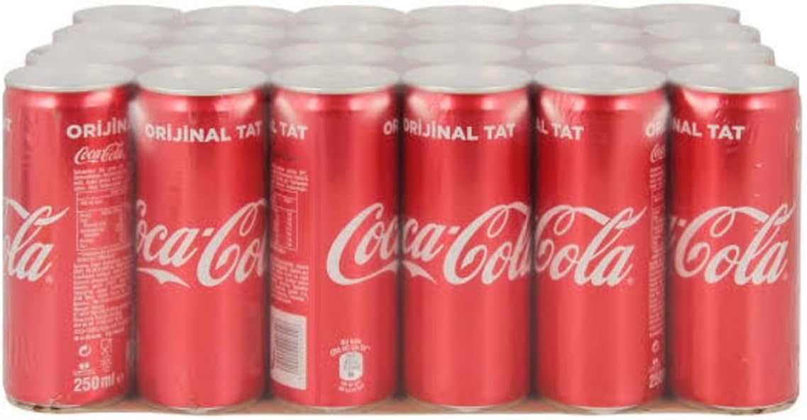 Coca-Cola-Coca Cola 250ml Teneke Kutu 24lü
