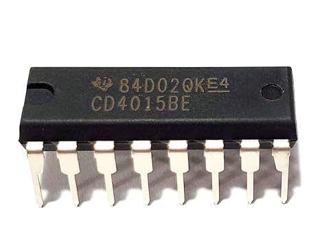 CD4015BE CD4015 CD4015 CMOS Dual 4-Stage Static Shift Register Breadboard-Friendly IC DIP-16 (Pack of 20)