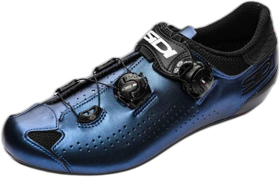 Sidi Genius 10 Road Bike Shoes Iridescent-Blue 47