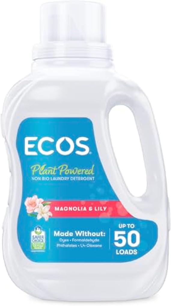 ECOS Laundry Detergent – Plant Based, for Sensitive Skin