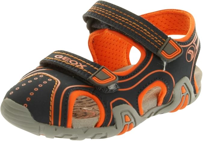Geox Boys' Kraze C Closed Toe Sandal