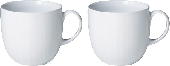 White By Denby 2 Piece Small Mug Set