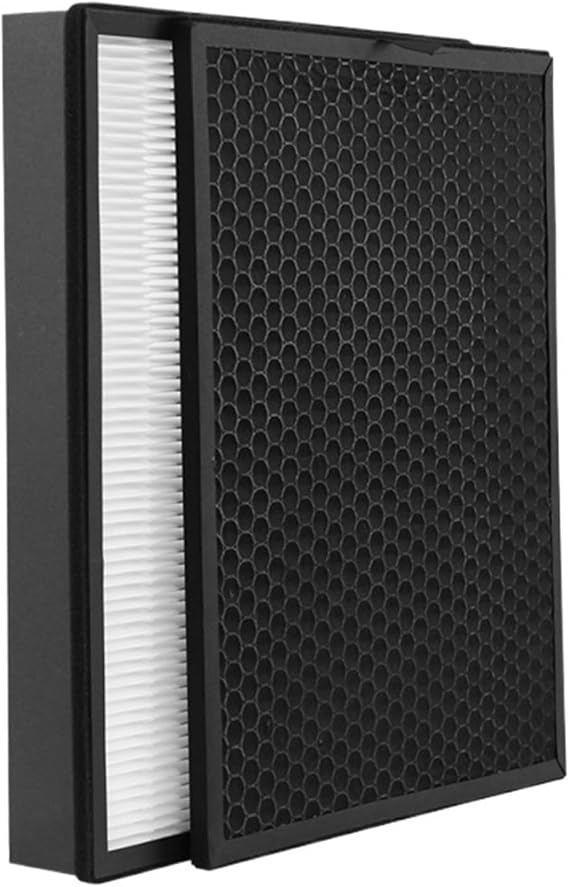 FY3432 FY3433 Replacement True HEPA Activated Carbon Filter,Compatible For Philips Air Purifier AC3252 AC3254 AC3256 AC3259,High Efficiency