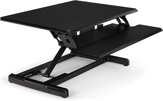 UPLIFT DESK - Lady Bird Standing Desk Converter (Black)