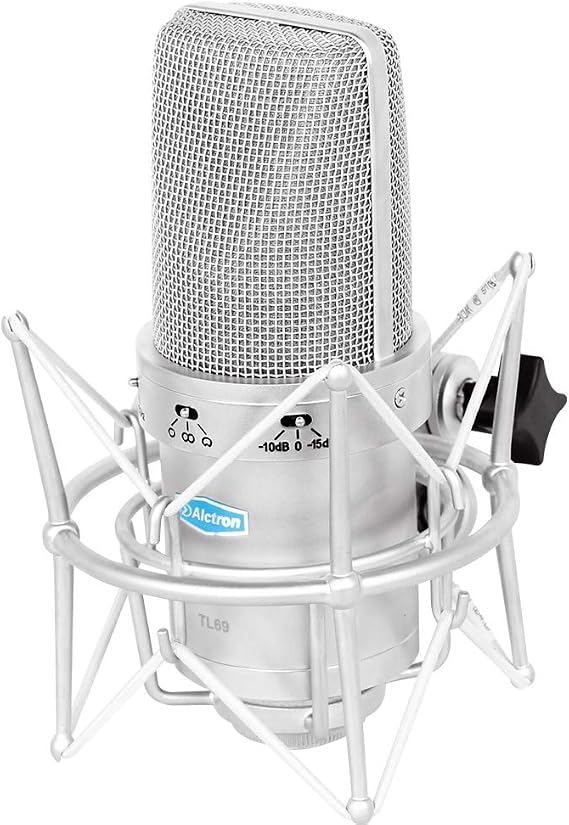TL69 Professional Large Diaphragm Multi-Pattern Studio Condenser Recording Microphone,Recording Mic.