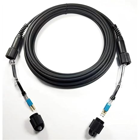 Fiber Optic Patch Cord PDLC 2C OM4 Outdoor 2 Core 40-120m(100m,PDLC-PDLC)
