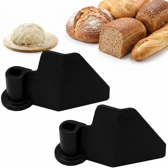2-Pack Bread Machine Paddle, Kneading Blade Replacement for Most Models