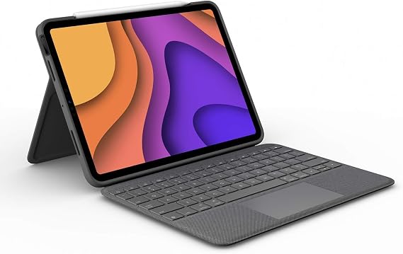 Logitech Folio Touch iPad Keyboard Case with Trackpad and Smart Connector for iPad Air 4th and 5th Generation - Graphite DealExpress Accessories