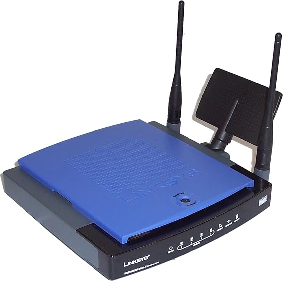 Linksys WRT300N Wireless-N 4-Port Broadband Router With MIMO technology
