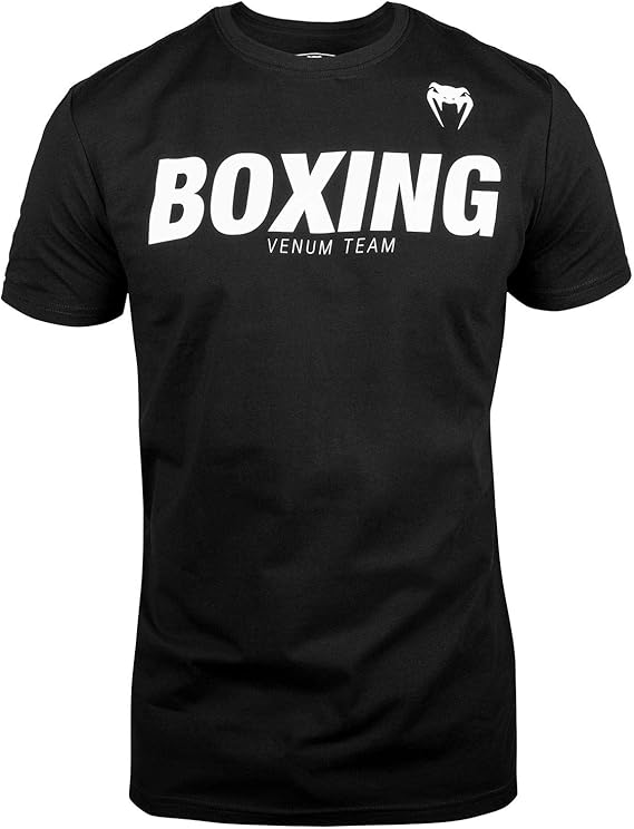 Venum T Shirt Boxing VT Mens MMA Fitness Crossfit T Shirts For Men M Black