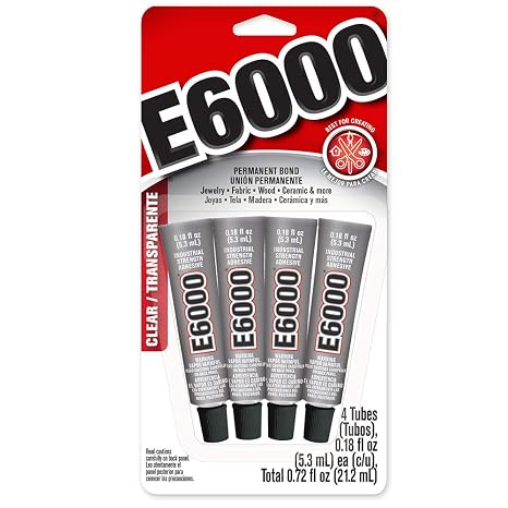 E6000 5510310 Craft Adhesive Mini (4 Pack)