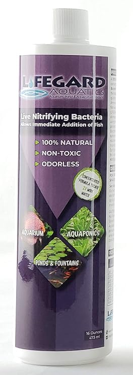 Live Nitrifying Bacteria 16 oz for Ponds, Aquariums and Fountains