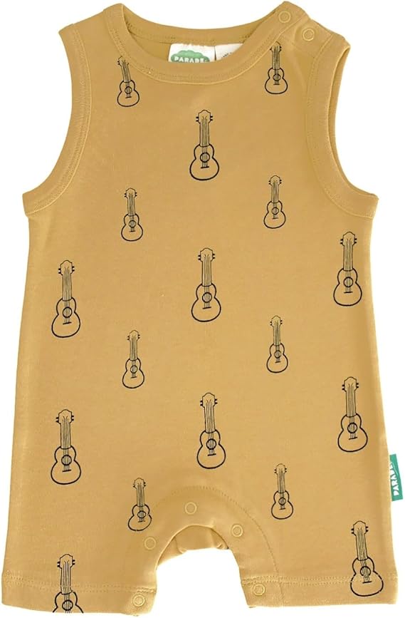 PARADE Organic Tank Rompers - Signature Prints